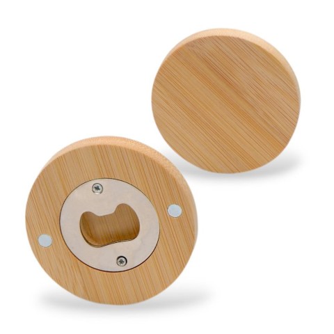 APRIBOTTIGLIA TONDO BAMBOO NATURALE D7